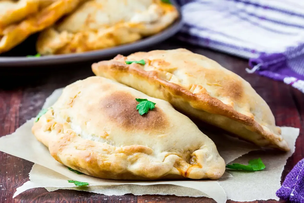 Golden empanadas
